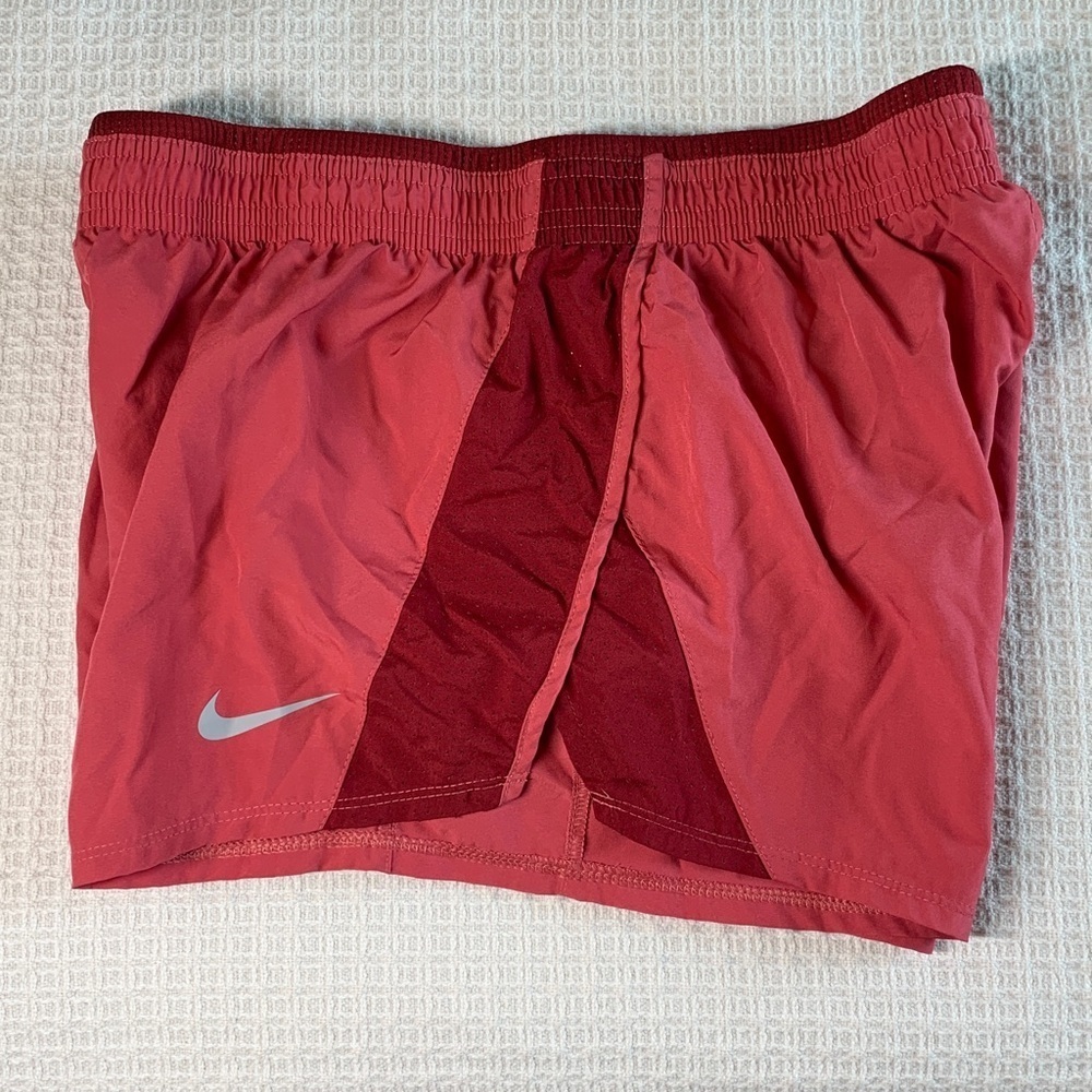 Nike running shorts size small maroon and pink - Picture 8 of 9